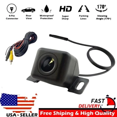 Rearview Mount Universal Backup Camera for ALPINE ILX-W650 ILXW650 Car Radio - Image 1 of 4