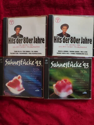 CD Album Set 4-tlg.Musik der 80er und 90er Jahre (sehr gut) Set 117 - Bild 1 von 2