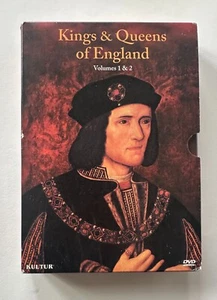 KINGS & QUEENS OF ENGLAND Volumes 1 & 2 Royal Documentary Kultur 2 DVD Box Set - Picture 1 of 10