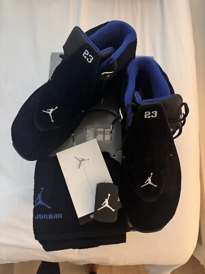 Talla 14 - Air Jordan 18 OG 2003 Negro Sport Royal Foto 1 de 4