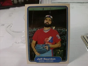 1982 Fleer Baseball #204 - Jeff Reardon - Montreal Expos  82-998 - Picture 1 of 2