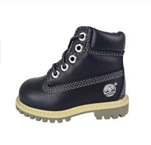 Timberland Toddler's 6In Classic 12865 Casual Boots Outdoors Black SZ 4 - Picture 1 of 6
