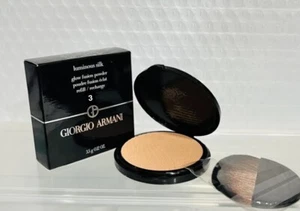 Giorgio Armani Luminous Silk Glow Fusion Powder Refill #3 0.12 oz NIB - Picture 1 of 1