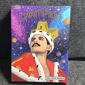 FREDDIE MERCURY of QUEEN Champion 500 Piece Jigsaw Puzzle The Found BRAND SEALED - Picture 1 of 5