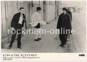 Echo & The Bunnymen 1987 Promo Photo #3070 - Picture 1 of 1