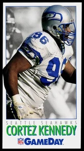 Cortez Kennedy, 1992 GameDay, #370, Seattle Seahawks, - Picture 1 of 2