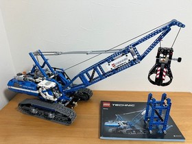 LEGO Technic Crawler Crane 42042 In 2015 Used Retired W/Manual As Is Japan