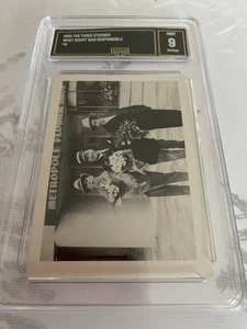 THE THREE STOOGES 1985 # 5 WHAT SHORT GRADED 9 L@@@K - Picture 1 of 2