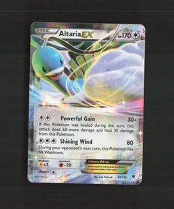 Carta Pokémon Holográfica Ultra Rara Altaria EX 83/124 Fates Collide MP - Imagen 1 de 10