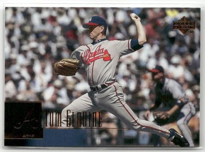 2001 UPPER DECK #372 TOM GLAVINE ATLANTA BRAVES - Image 1 of 2