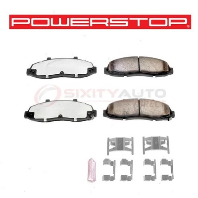 PowerStop Front Disc Brake Pad & Hardware Kit for 2002 Lincoln Blackwood - zn Foto 1 de 4