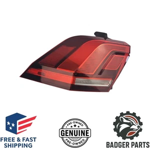 2018-2024 VOLKSWAGEN TIGUAN REAR LEFT QUARTER PANEL OUTER TAIL LIGHT LAMP OEM - Picture 1 of 7
