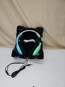 PDP Gaming AIRLITE Wired LVL40 Headset for Nintendo Switch (Blue and Green) - Picture 1 of 6