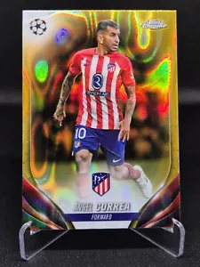 2023-24 TOPPS Chrome UEFA Club Competitions Soccer Gold Lava Ángel Correa - Bild 1 von 1