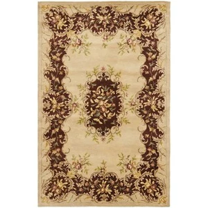 Safavieh Bergama Ivory / Rust Wool Area Rug 4' x 6' - Picture 1 of 1
