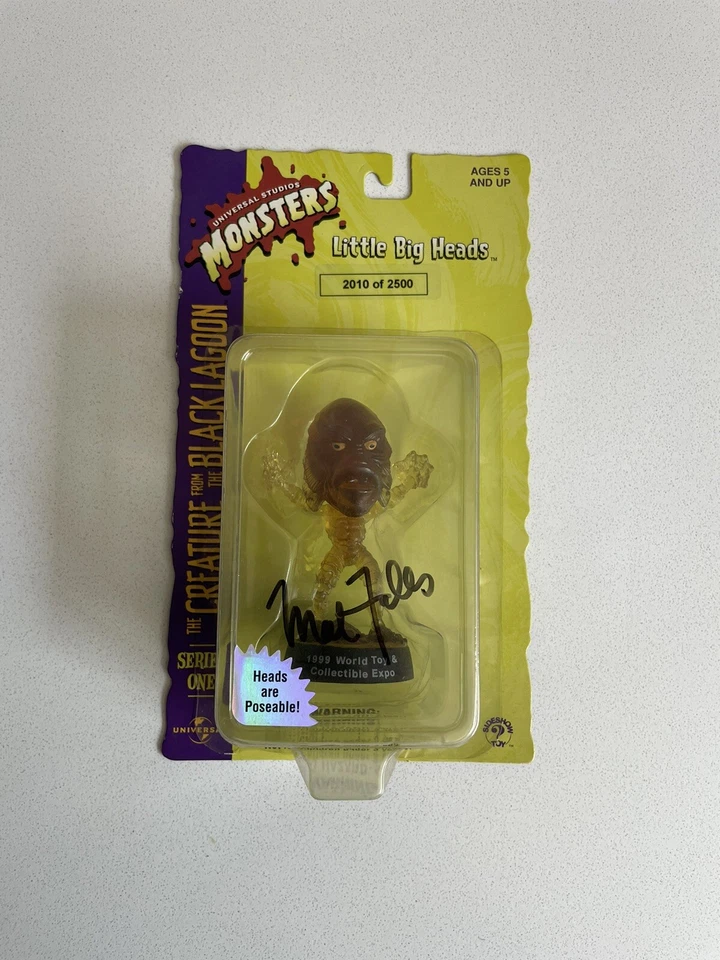 Universal Monsters Little Big Head Creature Black Lagoon MOC Sideshow 1999 VHTF