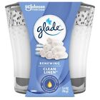 Glade Clean Linen Candle Wax with Infused Essential Oils Fragrance, 3.4 Ounce