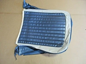 Opel Rekord Kapitän Admiral A B Sitzbezug Sitz Sitzfläche vorne blau NEU orig. - Picture 1 of 11
