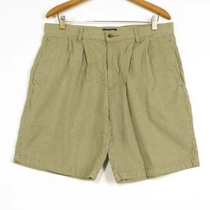 Dockers Shorts Mens 36 Multicolor Pleated Mid Rise with Pockets Chino - Picture 1 of 11