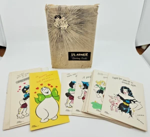 Panda Prints Vintage Lil Abner Greeting Cards with Packaging - Unused - Picture 1 of 2