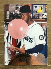 1995 Pinnacle KEN GRIFFEY JR "Giant Bazooka Bubble Gum" Funny Baseball Card #128