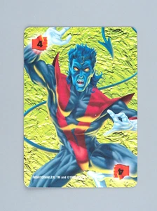 1995 Marvel Overpower CCG Nightcrawler Fighting 4 - Picture 1 of 2