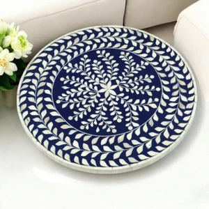 Stunning Bone Inlay Coffee Table Top Living Room Hotel Kitchen Furniture Decors - Picture 1 of 6