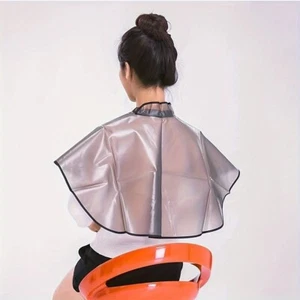 1pc High Quality Polyester Hair Apron, Professional Hair Salon Shawl - Quick-Dry - Picture 1 of 9