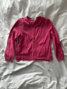 Cardigan Rosa H&M Bimba Taglia 5/6 Anni (110/116) Stile Romantico - Foto 1 di 5
