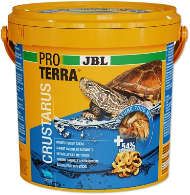 JBL PROTERRA CRUSTARUS 2,5 L Schildkrötenfutter-Mix für Wasser Sumpfschildkröten