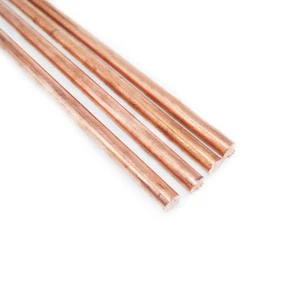 US Stock 4pcs 5mm Dia. 9.85" Long 99.9% Pure Copper T2 Cu Metal Rods Cylinder - Picture 1 of 4