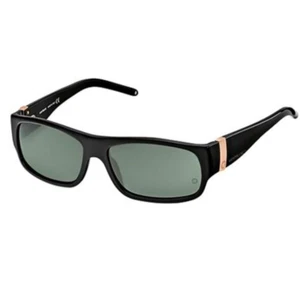 New in Box Case Mont Blanc 103672 Luxury Unisex Sunglasses Black MB179S $315 - Picture 1 of 7