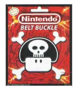 Super Mario Brothers Mushroom Belt Buckle - Picture 1 of 3
