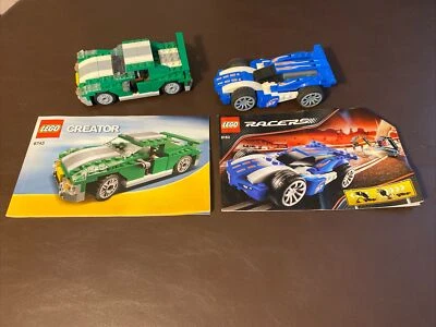 LEGO Racers 8163 & Creator 6743 Cars 99% Complete Instruction Books - Image 1 of 4