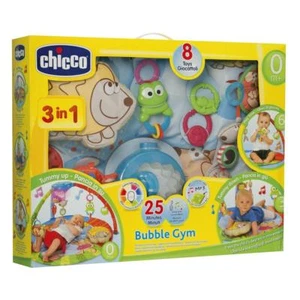 bubble gym 3 in 1 activity mat palestrina tapis gimnasio spieldecke chicco 69028 - Imagen 1 de 2