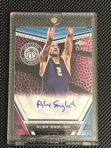 2023-24 Topps Cromo Alex Inglés Auto Rosa Baloncesto Refractor/55. - Imagen 1 de 2
