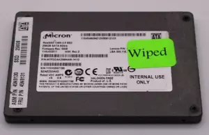 Micron RealSSD C400 2.5" SED 256GB SATA 6GB/s *Used & Wiped* - Picture 1 of 2