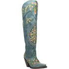 Dan Post Women's Floral Cowgirl Soft Leather Boot DP3271