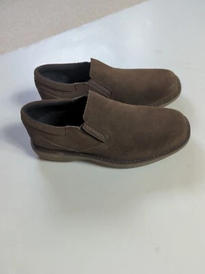 Merrell Zapatos Para Hombre Talla 7 Sin Cordones Marrón Gamuza Mocasines Informales Foto 1 de 4