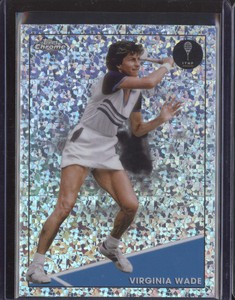 Virginia Wade 2021 Topps Chrome Tennis 97 Mini Diamond 4/125