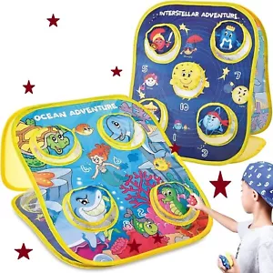 Space Sea Theme Bean Bag Toss Party Game - Picture 1 of 3
