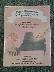 PIANO DISCOVERIES Split-Track Accompaniment CD Off-Staff Starter - NEW - Picture 1 of 2