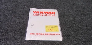 Yanmar Service Manual YDG Series Generator Technical Repair 2000el YDG4500el - Picture 1 of 6