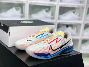 DS Nike Air Zoom GT Cut EP CZ0176-101 White Crimson Men's Basketball - Picture 1 of 5
