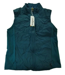 Smartwool Mens Smartloft Vest Large Twilight Blue NWT Outdoor Active Wicking - Picture 1 of 11