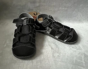 See Kai Run Basics Spencer Fischer Sandalen Schuhe Kleinkind Jungen 11 Wasser schwarz - Bild 1 von 9