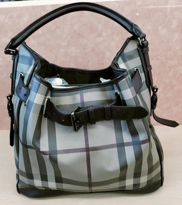 BURBERRY smoked check bag from Japan - Image 1 of 4
