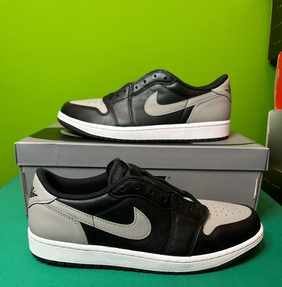 Size 12 - Air Jordan 1 Low Retro OG Shadow 2024 - New - Image 1 of 4