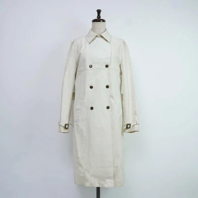 abrigo primavera miumiu marfil talla 42 largo 42,5 pulgadas Foto 1 de 4