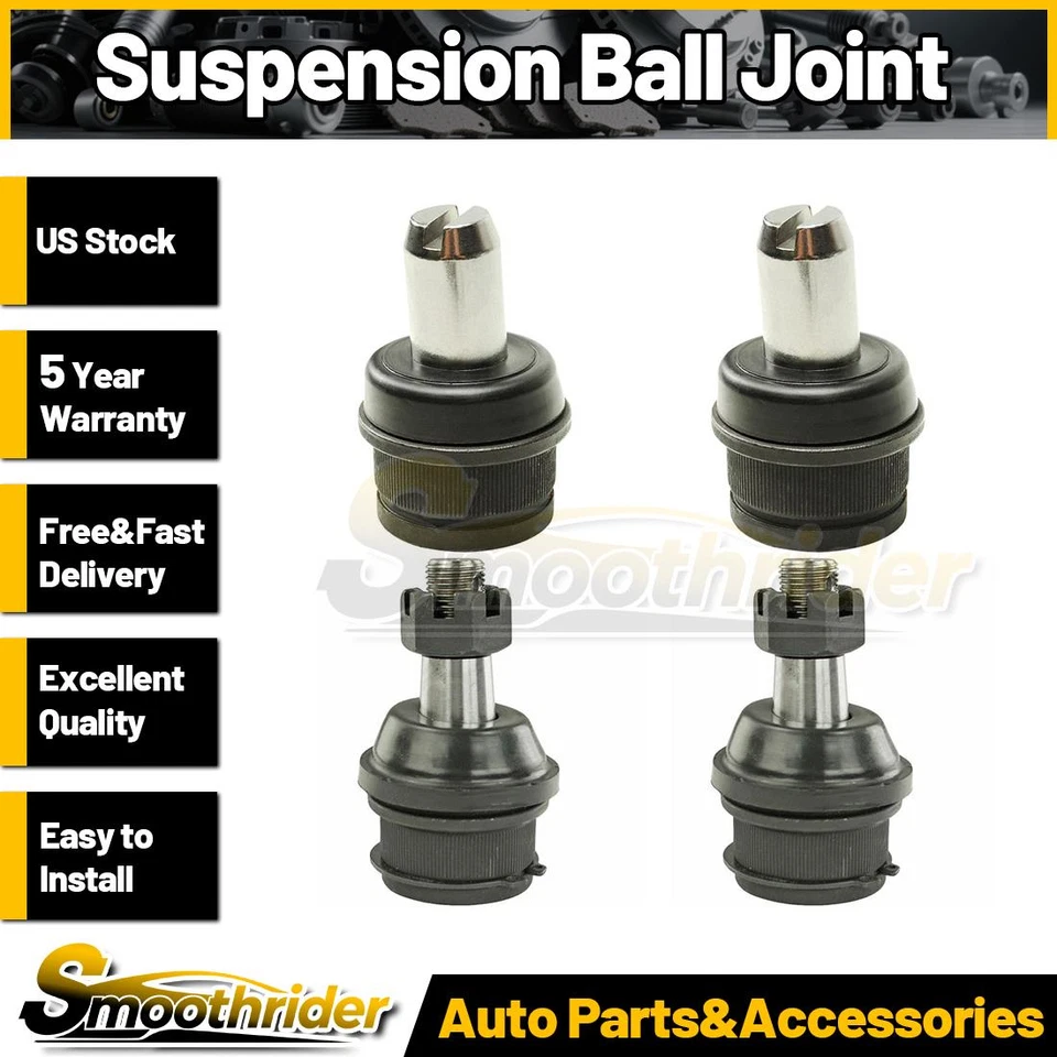 Suspensión inferior superior delantera Mevotech 4 piezas Rótula para Ford Bronco II 1989-1990 Foto 1 de 4